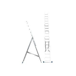 3pcs Single / Double Ladder Aluminium 
